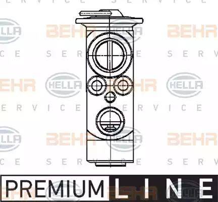 HELLA 8UW 351 239-361 - Valvola ad espansione, Climatizzatore autozon.pro