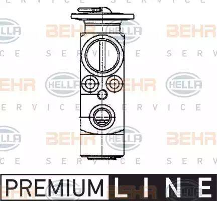 HELLA 8UW 351 234-041 - Valvola ad espansione, Climatizzatore autozon.pro