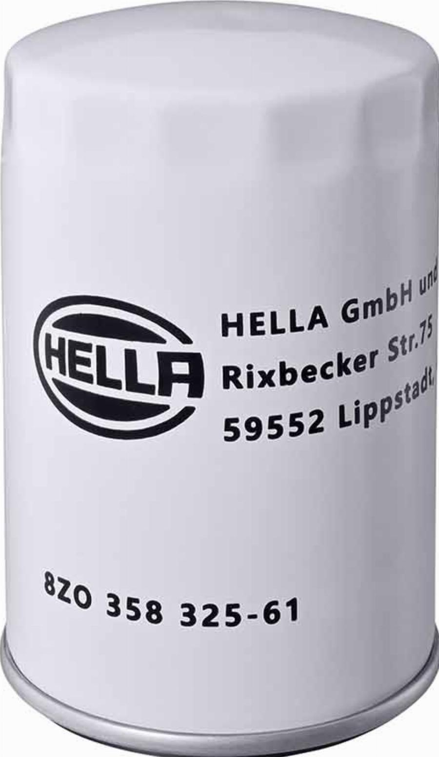 HELLA 8ZO 358 325-611 - Filtro olio autozon.pro