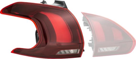 HELLA 2SD 354 846-031 - Luce posteriore autozon.pro