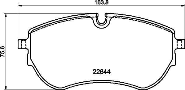 HELLA PAGID 8DB355045871 - Kit pastiglie freno, Freno a disco autozon.pro