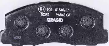 HELLA PAGID 8DB 355 006-221 - Kit pastiglie freno, Freno a disco autozon.pro