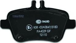 HELLA PAGID 8DB 355 019-641 - Kit pastiglie freno, Freno a disco autozon.pro