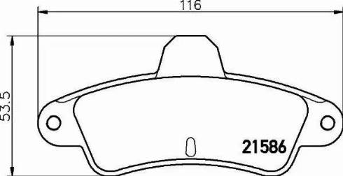 HELLA PAGID 8DB 355 019-121 - Kit pastiglie freno, Freno a disco autozon.pro