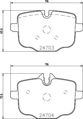 HELLA PAGID 8DB 355 026-321 - Kit pastiglie freno, Freno a disco autozon.pro