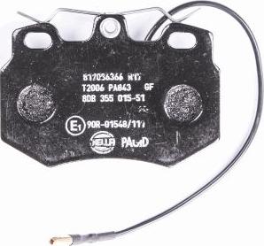 HELLA PAGID 8DB 355 015-511 - Kit pastiglie freno, Freno a disco autozon.pro