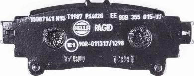 HELLA PAGID 8DB 355 015-371 - Kit pastiglie freno, Freno a disco autozon.pro