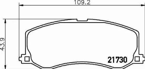 HELLA PAGID 8DB 355 016-811 - Kit pastiglie freno, Freno a disco autozon.pro