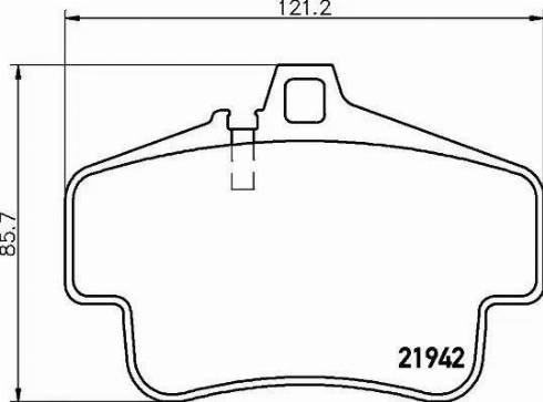 HELLA PAGID 8DB 355 018-461 - Kit pastiglie freno, Freno a disco autozon.pro