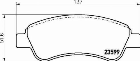 HELLA PAGID 8DB 355 018-861 - Kit pastiglie freno, Freno a disco autozon.pro