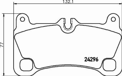 HELLA PAGID 8DB355012651 - Kit pastiglie freno, Freno a disco autozon.pro