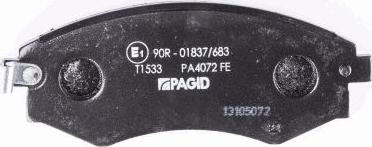 HELLA PAGID 8DB 355 012-161 - Kit pastiglie freno, Freno a disco autozon.pro