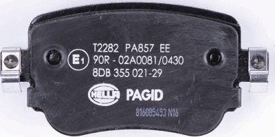 HELLA PAGID 8DB 355 021-291 - Kit pastiglie freno, Freno a disco autozon.pro