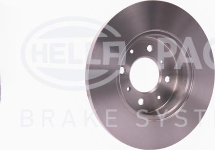 HELLA PAGID 8DD 355 105-861 - Discofreno autozon.pro