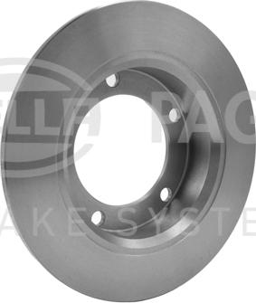 HELLA PAGID 8DD 355 100-381 - Discofreno autozon.pro