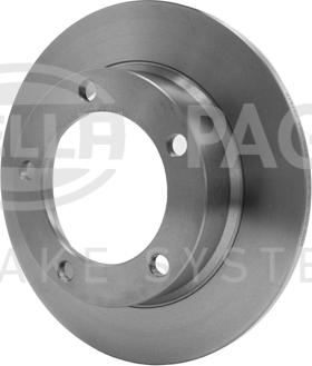 HELLA PAGID 8DD 355 100-381 - Discofreno autozon.pro