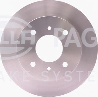 HELLA PAGID 8DD 355 102-661 - Discofreno autozon.pro