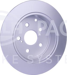 HELLA PAGID 8DD 355 119-021 - Discofreno autozon.pro