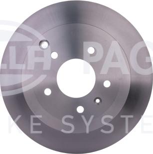 HELLA PAGID 8DD 355 114-411 - Discofreno autozon.pro