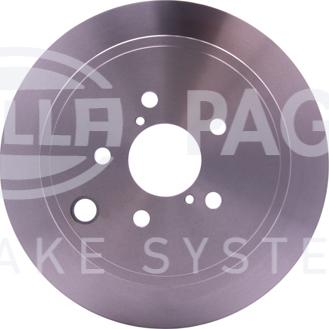 HELLA PAGID 8DD 355 116-421 - Discofreno autozon.pro