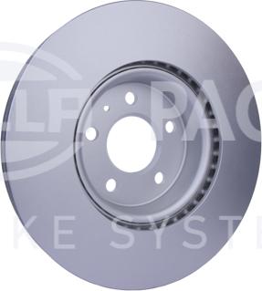 HELLA PAGID 8DD 355 125-181 - Discofreno autozon.pro