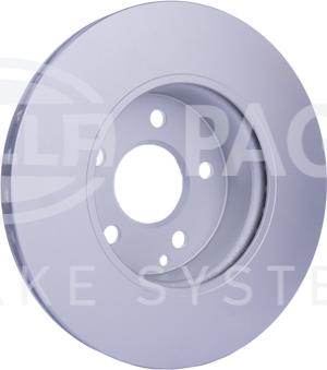 HELLA PAGID 8DD 355 128-701 - Discofreno autozon.pro