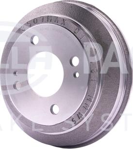 HELLA PAGID 8DT 355 302-051 - Tamburo freno autozon.pro