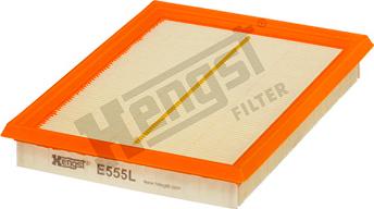 Hengst Filter E555L - Filtro aria autozon.pro