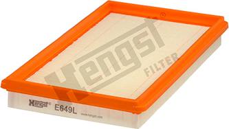 Hengst Filter E649L - Filtro aria autozon.pro