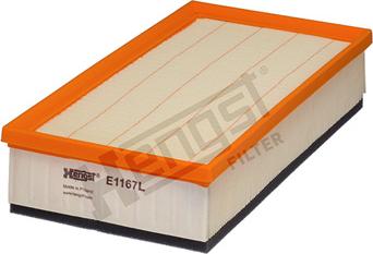 Hengst Filter E1167L - Filtro aria autozon.pro