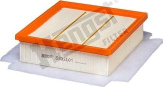 Hengst Filter E832L01 - Filtro aria autozon.pro