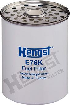 Hengst Filter E76K D42 - Filtro carburante autozon.pro