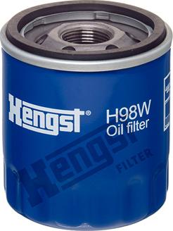 Hengst Filter H98W - Filtro olio autozon.pro