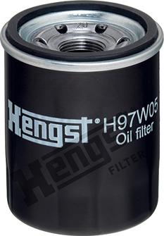 Hengst Filter H97W05 - Filtro olio autozon.pro