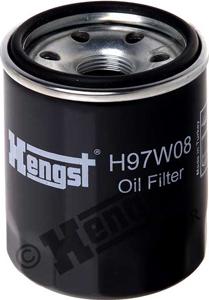 Hengst Filter H97W08 - Filtro olio autozon.pro