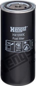 Hengst Filter H419WK - Filtro carburante autozon.pro