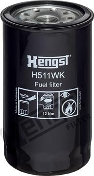 Hengst Filter H511WK - Filtro carburante autozon.pro