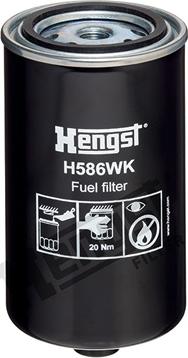 Hengst Filter H586WK - Filtro carburante autozon.pro