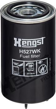 Hengst Filter H527WK D630 - Filtro carburante autozon.pro