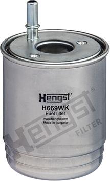 Hengst Filter H669WK - Filtro carburante autozon.pro