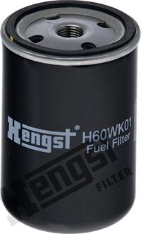 Hengst Filter H60WK01 - Filtro carburante autozon.pro