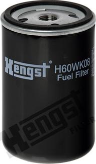 Hengst Filter H60WK08 - Filtro carburante autozon.pro