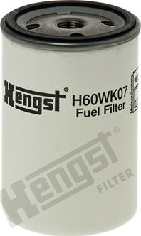 Hengst Filter H60WK07 - Filtro carburante autozon.pro