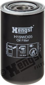 Hengst Filter H19WD05 - Filtro idraulico, Cambio automatico autozon.pro