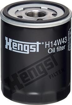 Hengst Filter H14W43 - Filtro olio autozon.pro