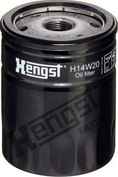 Hengst Filter H14W20 - Filtro olio autozon.pro