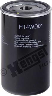 Hengst Filter H14WD01 - Filtro idraulico, Cambio automatico autozon.pro