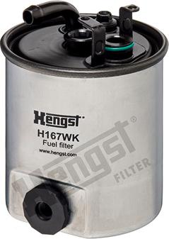 Hengst Filter H167WK - Filtro carburante autozon.pro