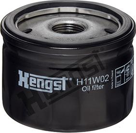 Hengst Filter H11W02 - Filtro olio autozon.pro