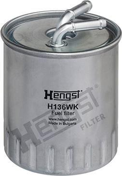 Hengst Filter H136WK - Filtro carburante autozon.pro